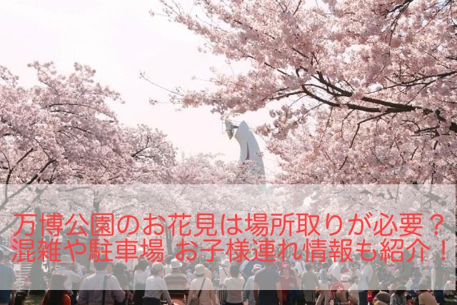 万博公園　花見