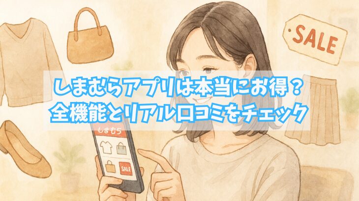 しまむらアプリは本当にお得？全機能とリアル口コミをチェック